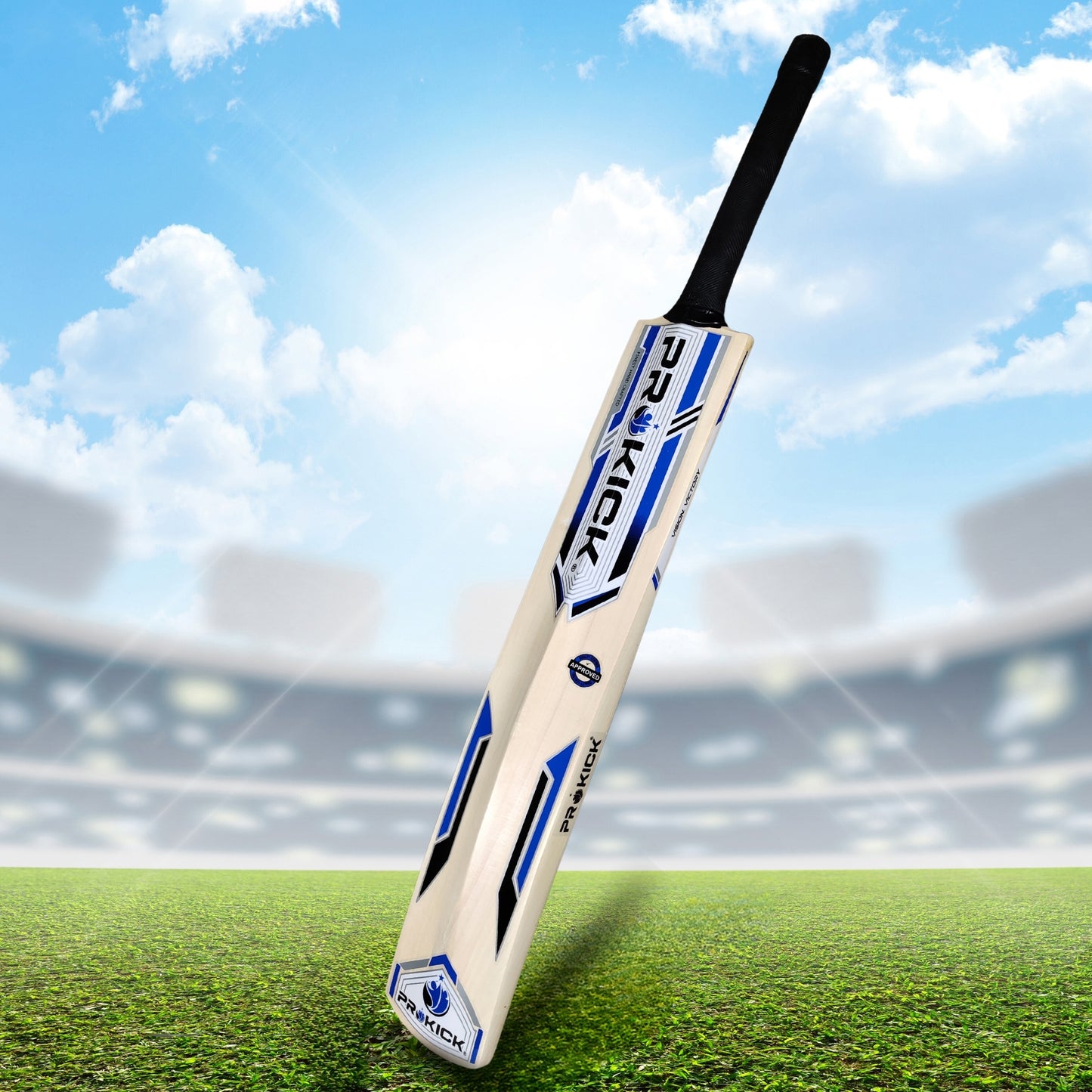 Prokick Domain Indian Willow Cricket Tennis Ball Bat - Best Price online Prokicksports.com