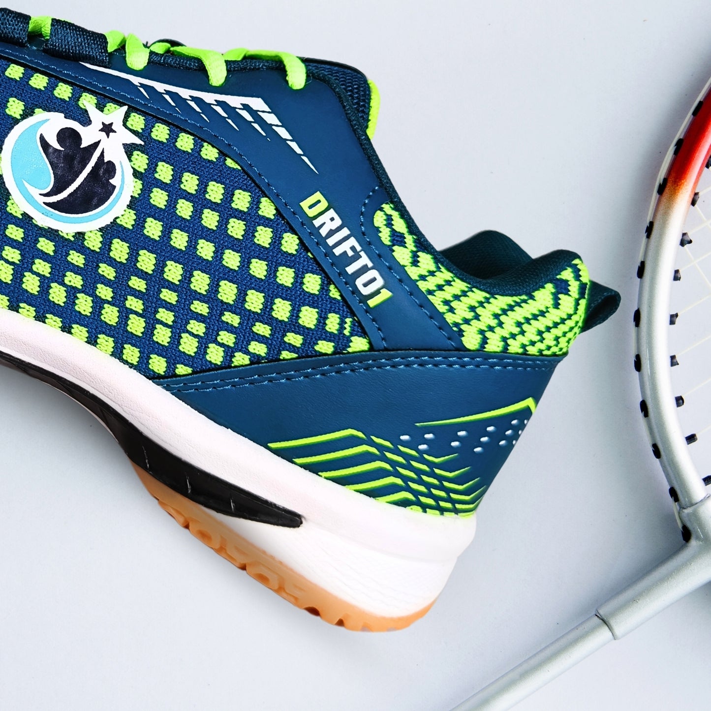 Prokick Drift 01 Badminton Shoes | EVA & Rubber Sole with Breathable Mesh Upper - Best Price online Prokicksports.com