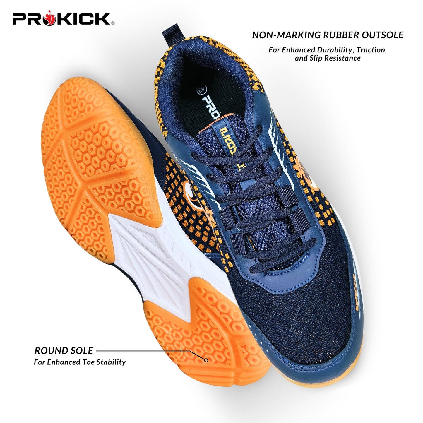 Prokick Drift 01 Badminton Shoes | EVA & Rubber Sole with Breathable Mesh Upper - Best Price online Prokicksports.com