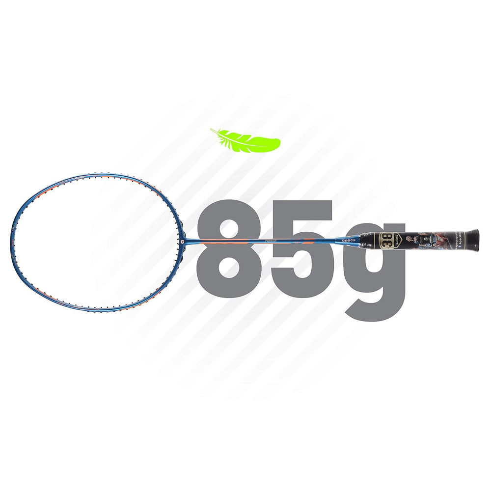 Apacs Dual Power Speed Badminton Racquet – Unstrung, Lightweight Graphite Frame, High Tension Support, Power & Speed Balance, With Cover Included - Best Price online Prokicksports.com