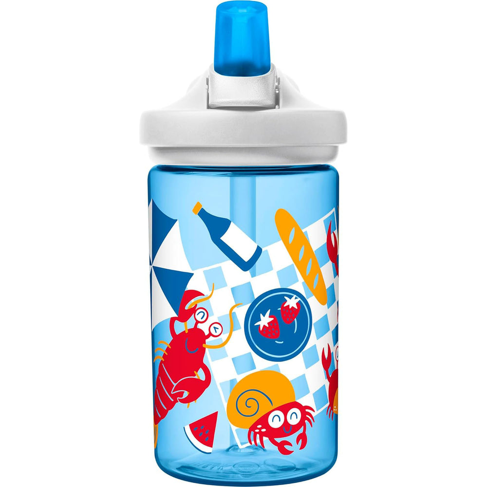 CamelBak Eddy+ Kids 0.4L Water Bottle – BPA-Free Spill-Proof Bottle with Flip Straw & Easy Carry Handle