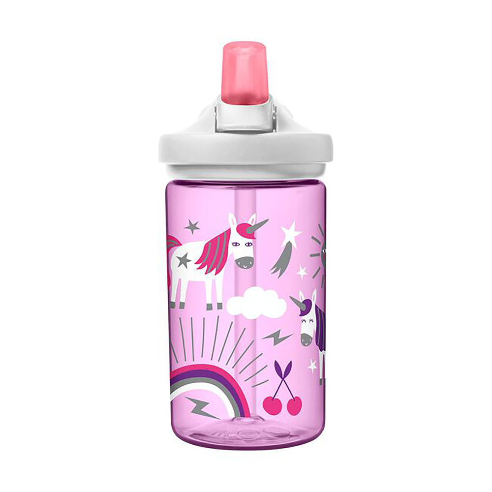 CamelBak Eddy+ Kids 0.4L Water Bottle – BPA-Free Spill-Proof Bottle with Flip Straw & Easy Carry Handle