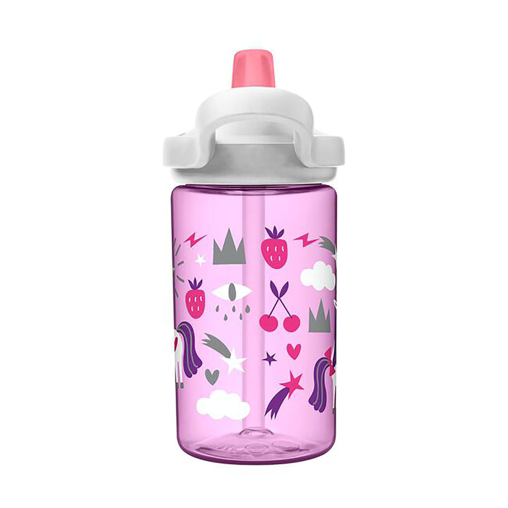 CamelBak Eddy+ Kids 0.4L Water Bottle – BPA-Free Spill-Proof Bottle with Flip Straw & Easy Carry Handle