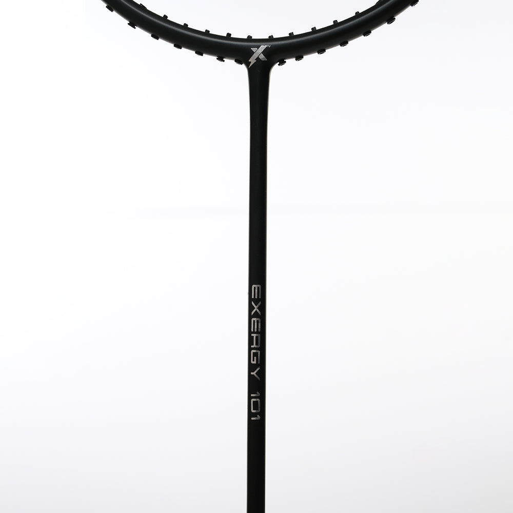 Exergy 101 Badminton Racket - 82g, 28 lbs Tension, Pre-Strung with Full Cover - Best Price online Prokicksports.com