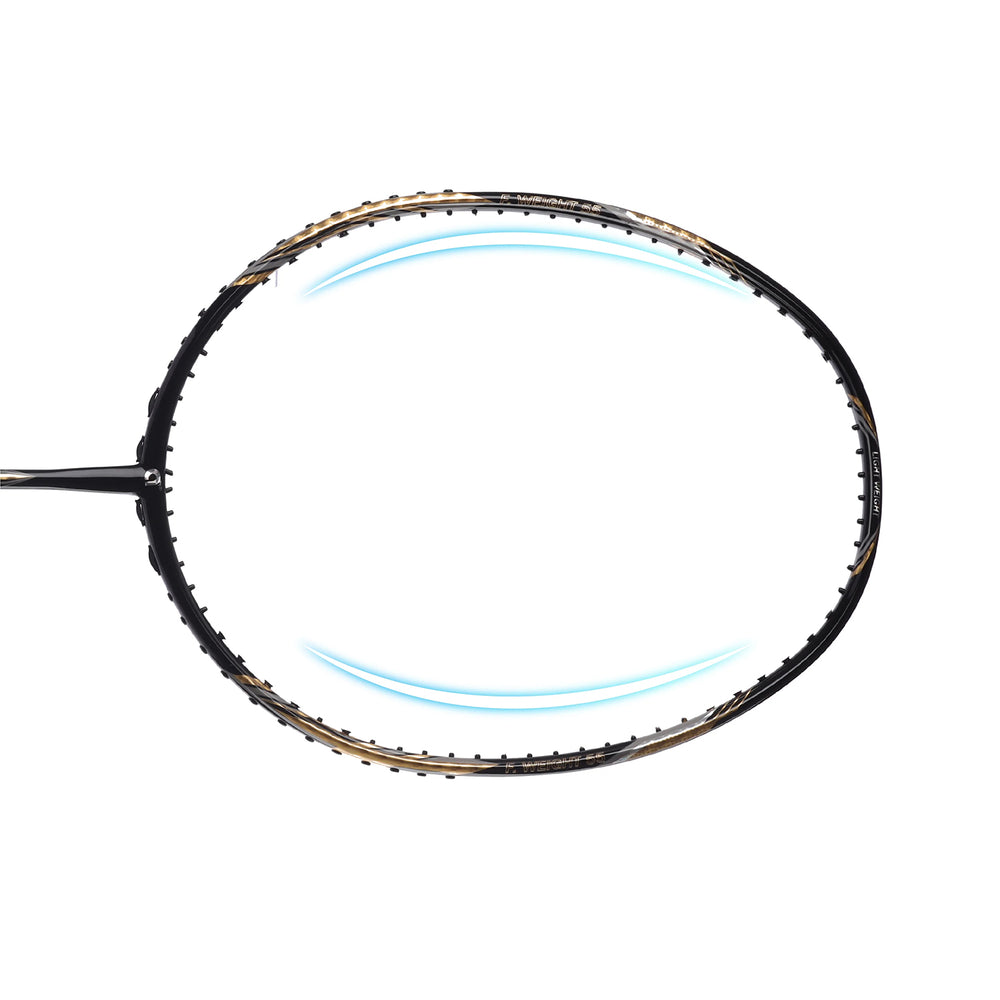 Apacs Feather Weight 55 Unstrung Badminton Racquet | Ultra-Light 58g Frame | High Modulus Graphite | Powerful Smash Control | Advanced Speed Racquet - Best Price online Prokicksports.com