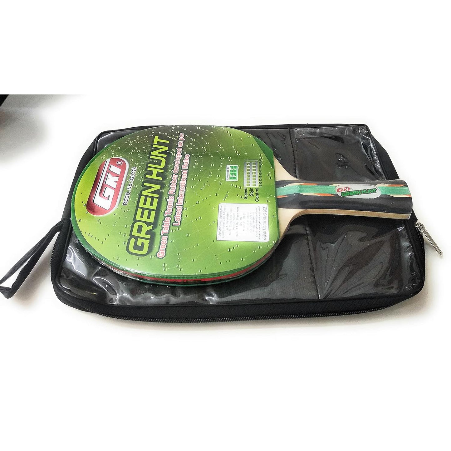 GKI Green Hunt Table Tennis Bat - Best Price online Prokicksports.com