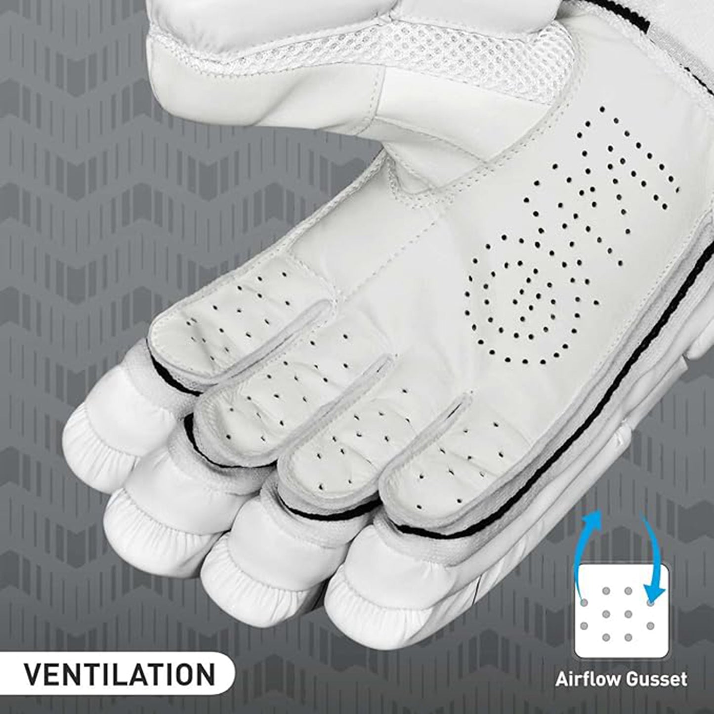 GM 505 RH Batting Gloves – Right Handed | Lightweight, Durable, and Comfortable Cricket Gloves for Enhanced Protection - Best Price online Prokicksports.com