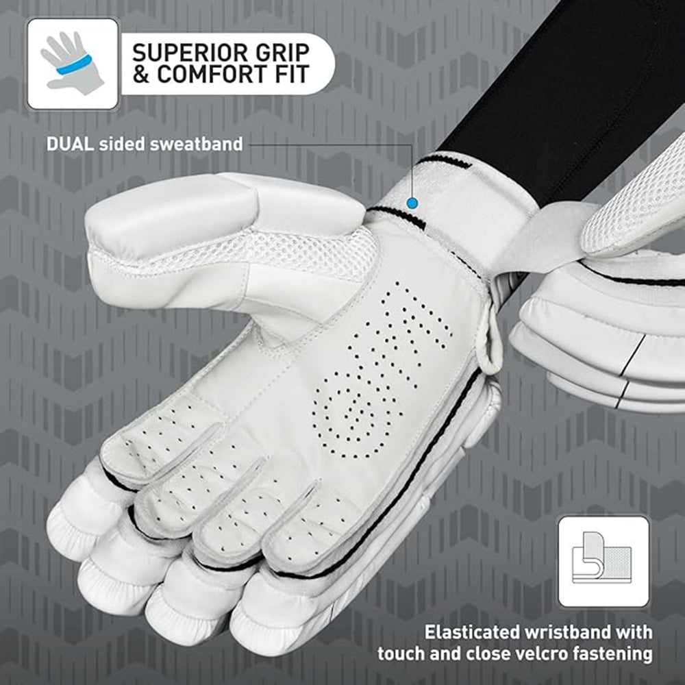GM 505 RH Batting Gloves – Right Handed | Lightweight, Durable, and Comfortable Cricket Gloves for Enhanced Protection - Best Price online Prokicksports.com