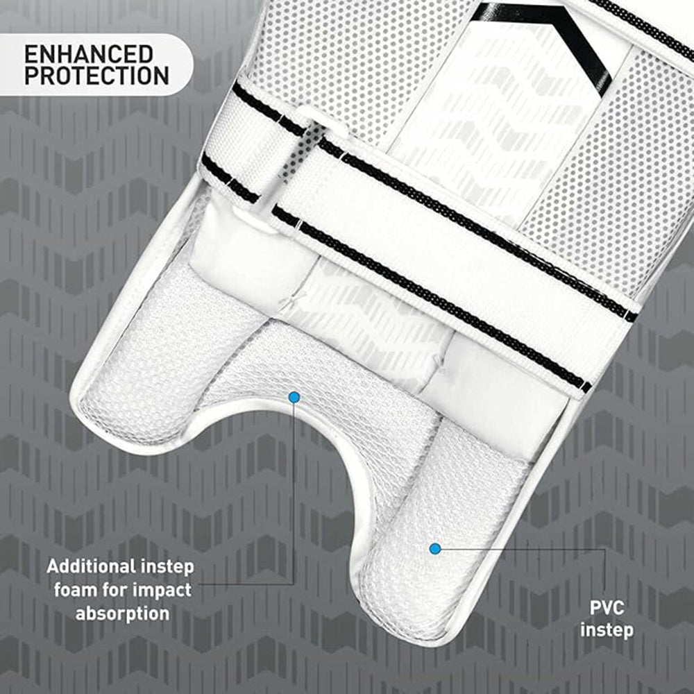 GM 505 RH Batting Legguard – Right Handed | Lightweight, Durable, and Comfortable Cricket Pads for Maximum Protection - Best Price online Prokicksports.com