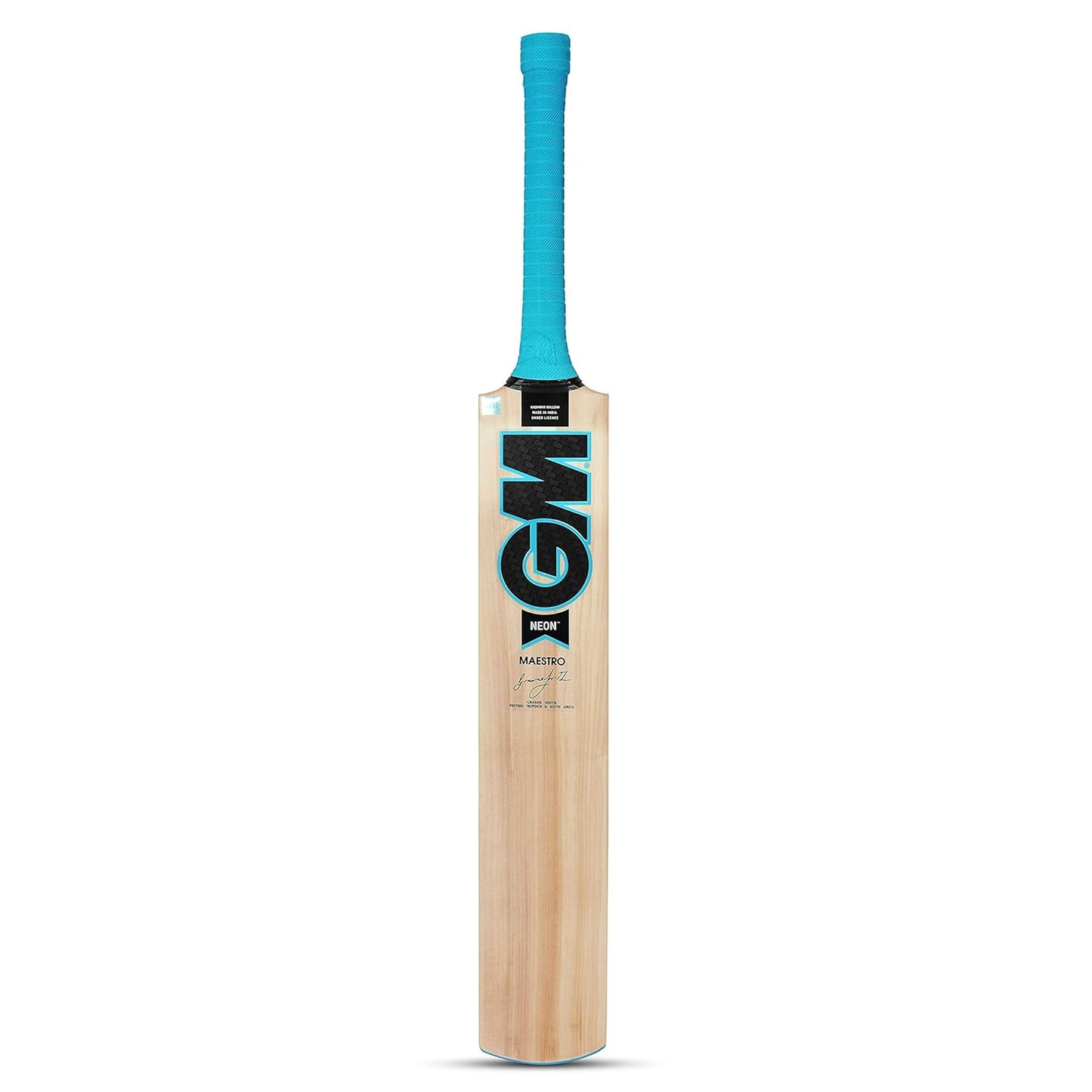 GM Neon Maestro Kashmir Willow Cricket Bat | Men's Cricket Bat | Lightweight & Powerful for Leather Ball Cricket - Best Price online Prokicksports.com