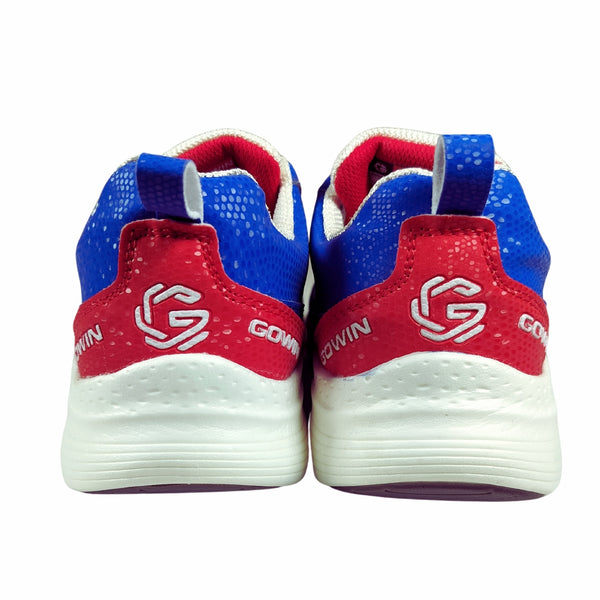 Gowin Ryder Running Shoe, Royal Red White - 5 UK