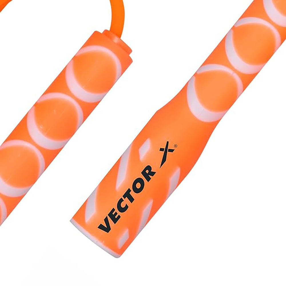 Vector X VX-Galaxy Adjustable Speed Jump Rope – Lightweight Fitness Skipping Rope for Cardio, Weight Loss, CrossFit, MMA, Home & Gym Workouts - Best Price online Prokicksports.com