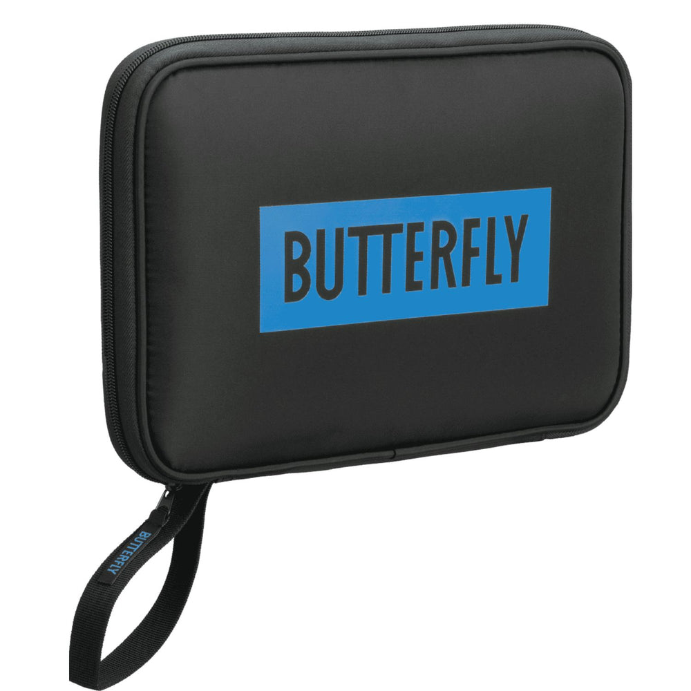 Butterfly BD Tour Case II Table Tennis Racket Case with Cover | Holds 2 Rackets & 4 Balls | Hard Shell with Inner Foam Cut-Outs & Outer Protective Cover - Best Price online Prokicksports.com