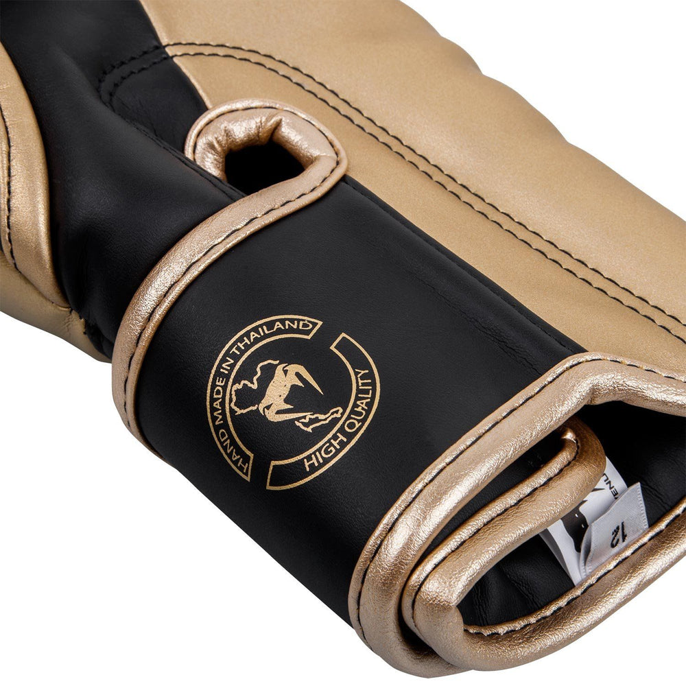 Venum Elite Boxing Gloves | Premium Synthetic Leather | Triple-Density Foam | Anatomical Grip | Hook & Loop Closure | Training/Sparring (10oz-18oz)