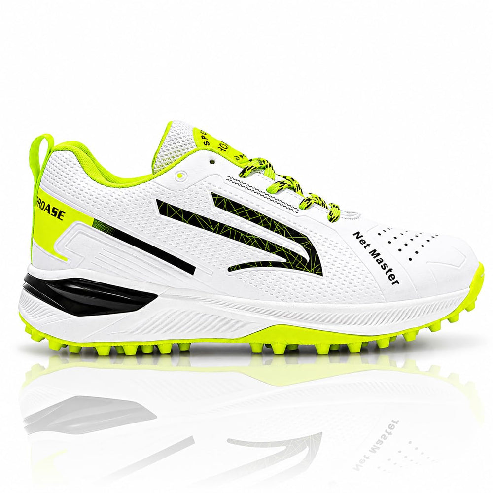 PRO ASE NetMaster Cricket Shoes | Rubber Studs, Water-Resistant PU Upper & EVA Midsole - Best Price online Prokicksports.com