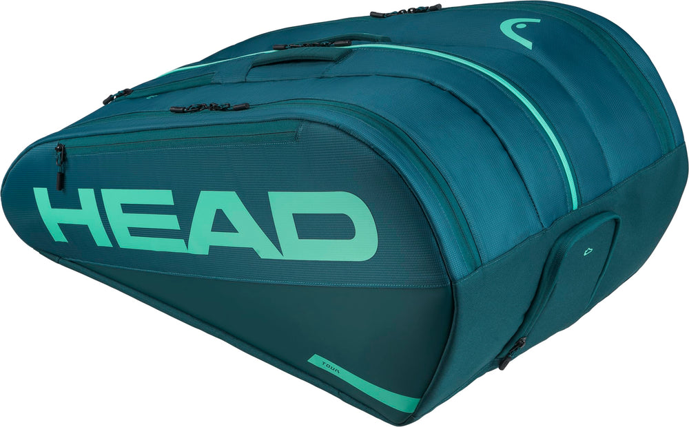 HEAD Tour Racquet Bag 9R | 65L Tennis Bag with CCT+ Climate Control, 3 Main Compartments & Shoe Pocket