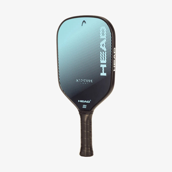 Head Attitude Core Pickleball Paddle | Lightweight 230g | Blue/Black | 4 1/8 Grip Size | Enhanced Power & Control