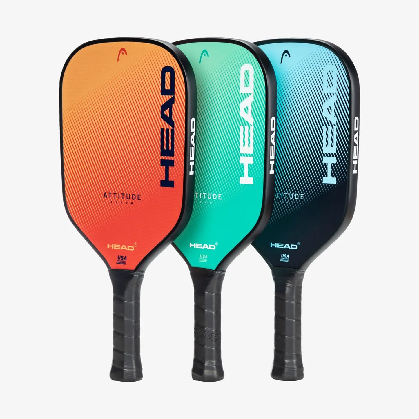 Head Attitude Core Pickleball Paddle | Lightweight 230g | Blue/Black | 4 1/8 Grip Size | Enhanced Power & Control - Best Price online Prokicksports.com