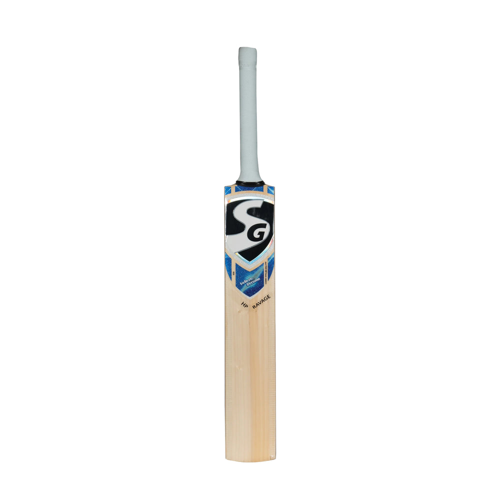 SG HP Ravage English Willow Cricket Bat Harrow | Lightweight Harrow Size Bat for Junior Cricketers | Premium Willow with Power, Balance & Control - Best Price online Prokicksports.com