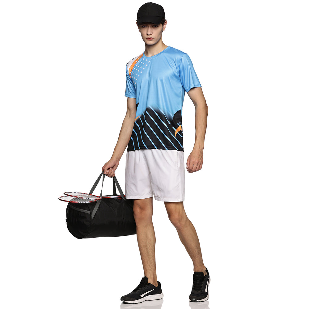 Prokick Round Neck Half Sleeves Sports Wear Tshirt - Best Price online Prokicksports.com