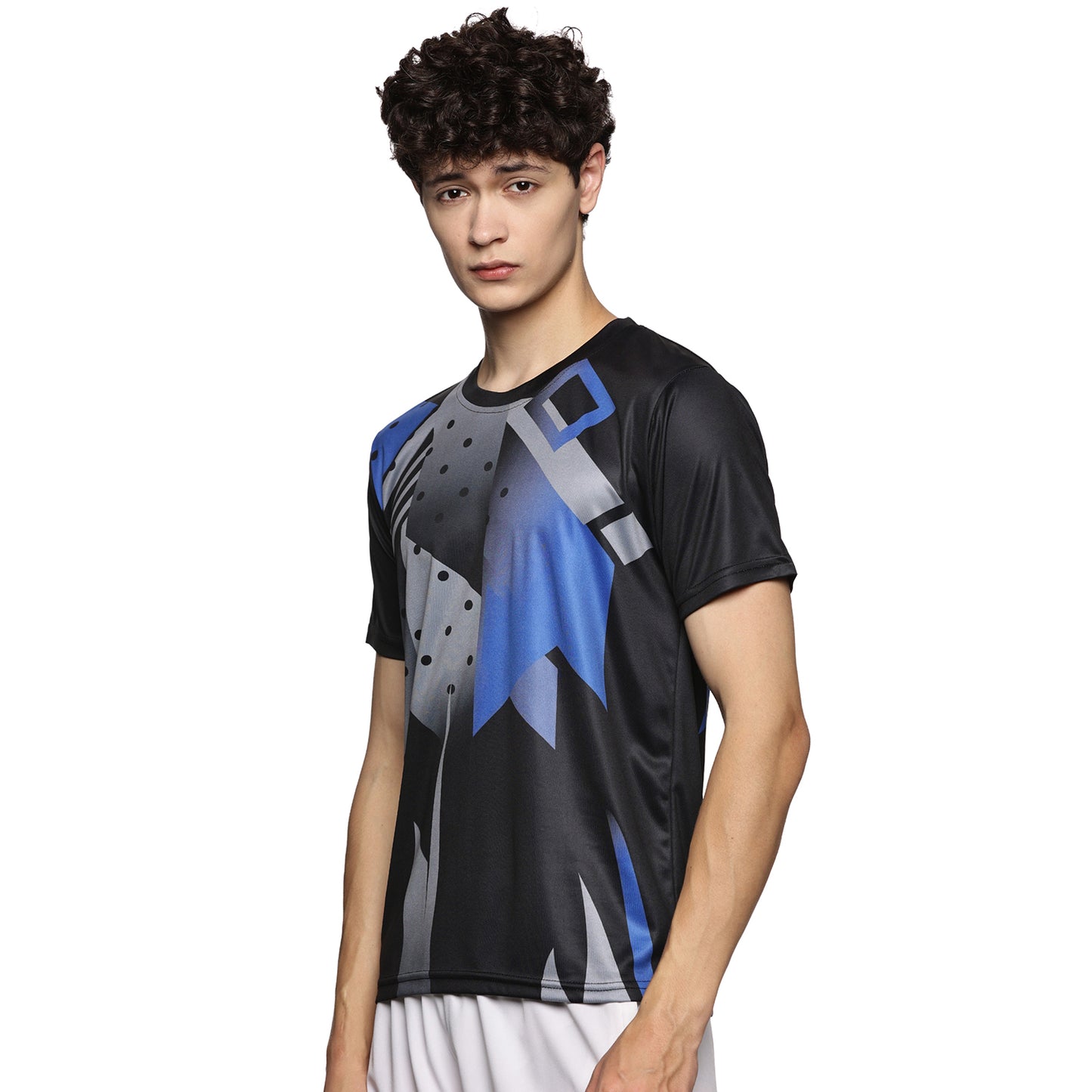 Prokick Round Neck Half Sleeves Sports Wear Tshirt - Best Price online Prokicksports.com
