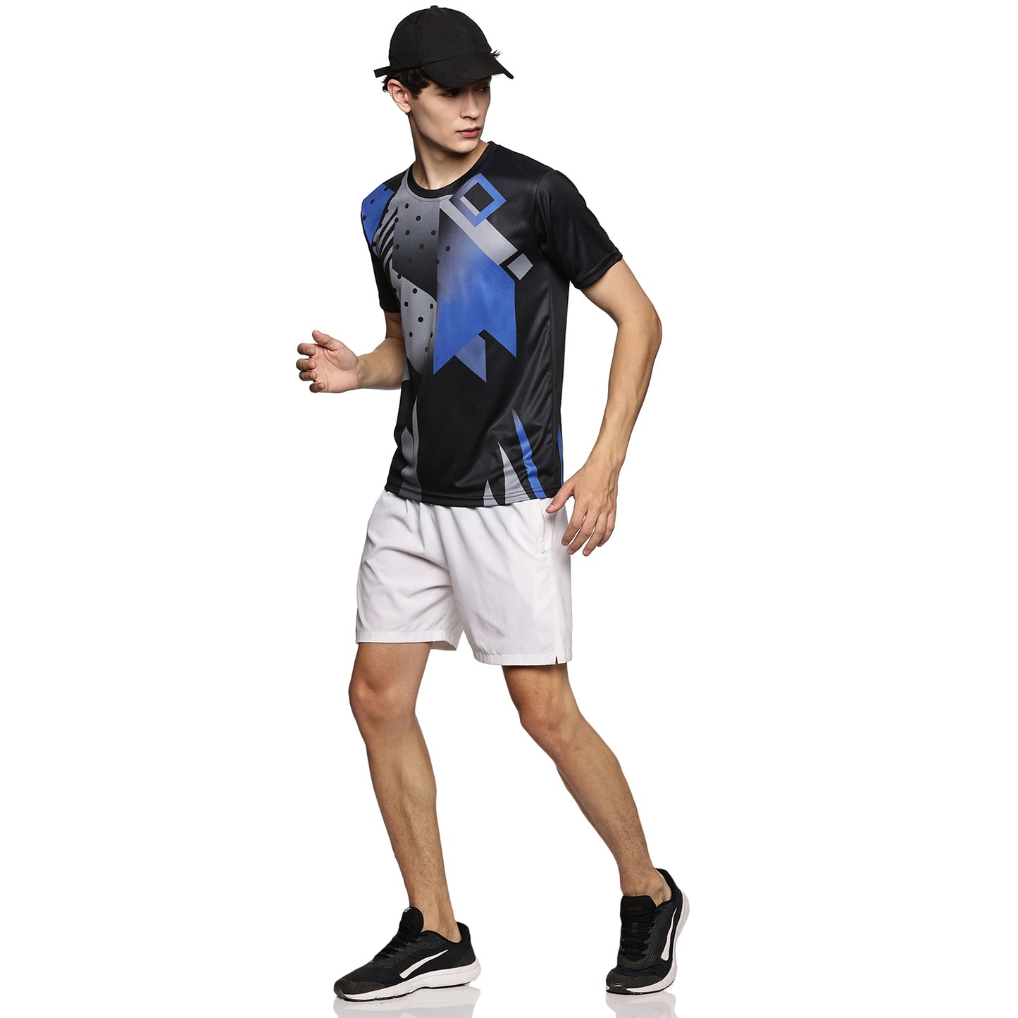 Prokick Round Neck Half Sleeves Sports Wear Tshirt - Best Price online Prokicksports.com