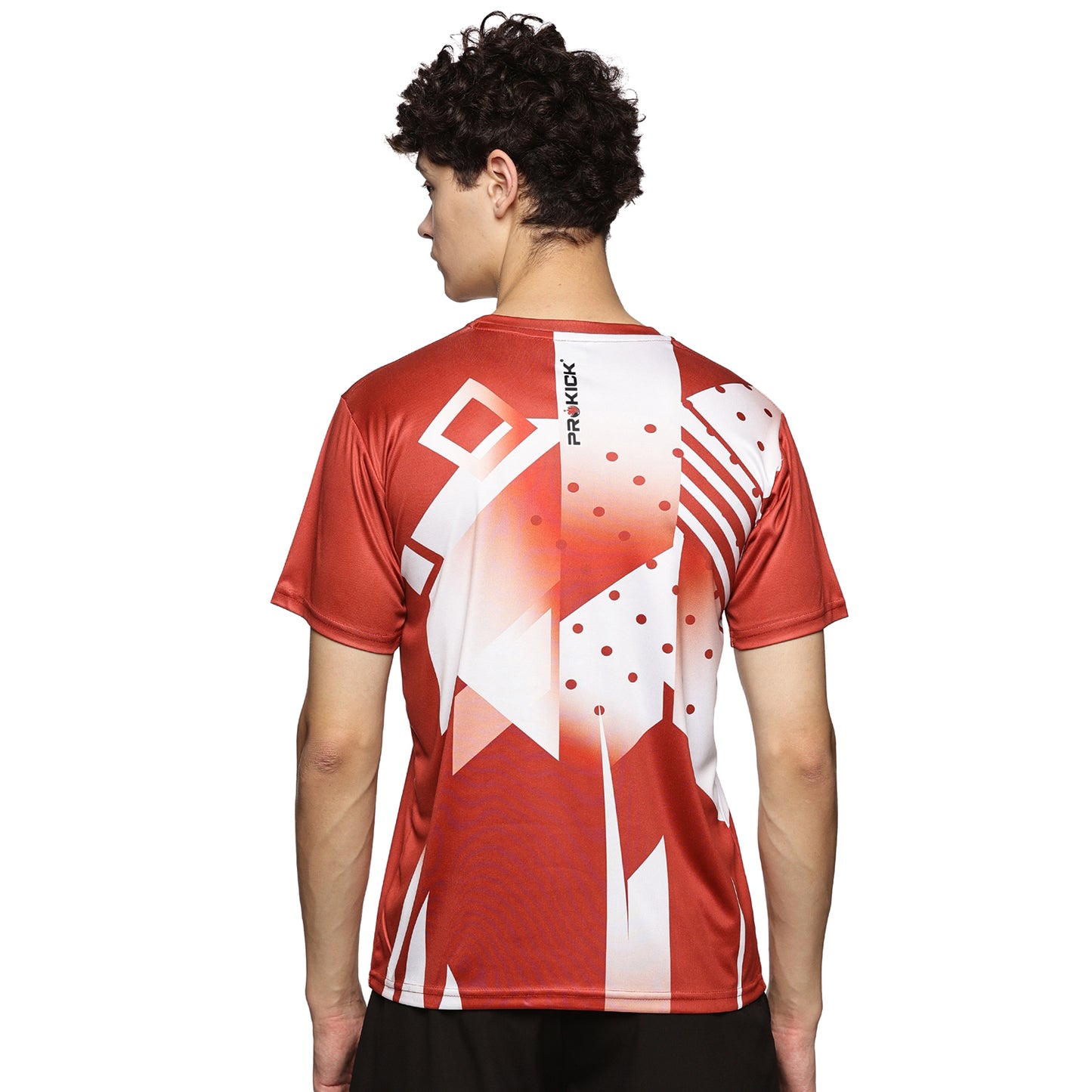Prokick Round Neck Half Sleeves Sports Wear Tshirt - Best Price online Prokicksports.com