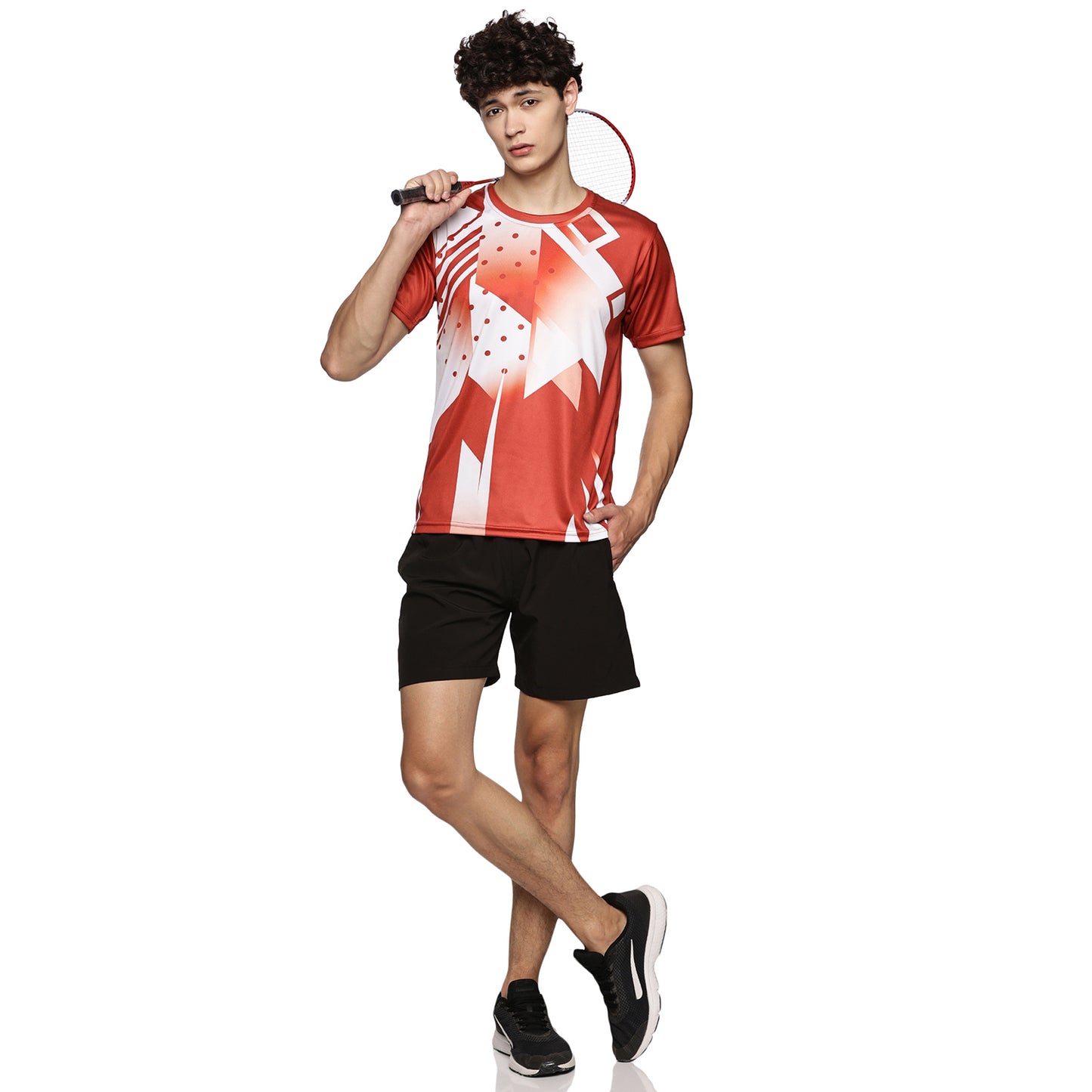 Prokick Round Neck Half Sleeves Sports Wear Tshirt - Best Price online Prokicksports.com