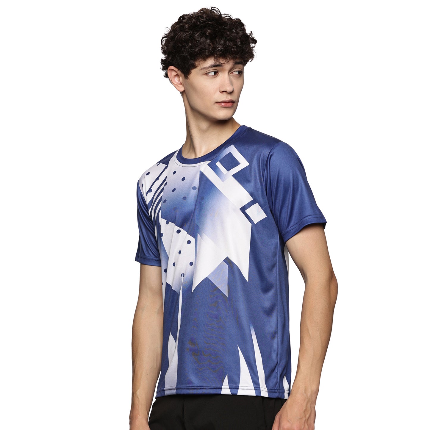 Prokick Round Neck Half Sleeves Sports Wear Tshirt - Best Price online Prokicksports.com