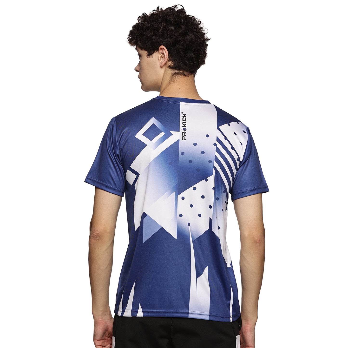 Prokick Round Neck Half Sleeves Sports Wear Tshirt - Best Price online Prokicksports.com