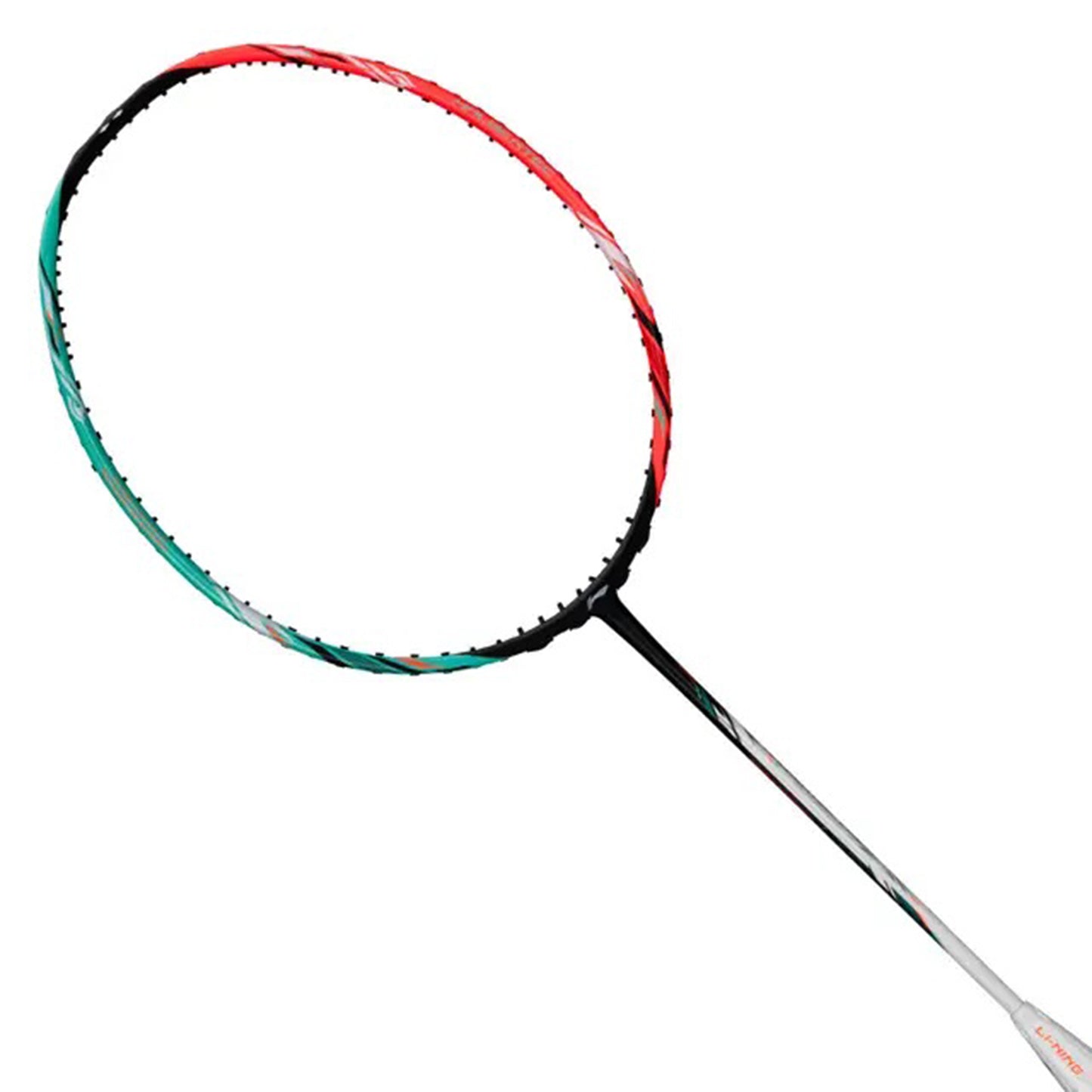Li-Ning Halbertec 7000 Badminton Racket | 4U5 Unstrung Professional Racquet for Power & Precision | Green/Orange | Ultra-Strong Carbon Fiber Frame | High-Tension Support | Lightweight & Durable for Advanced Players - Best Price online Prokicksports.com