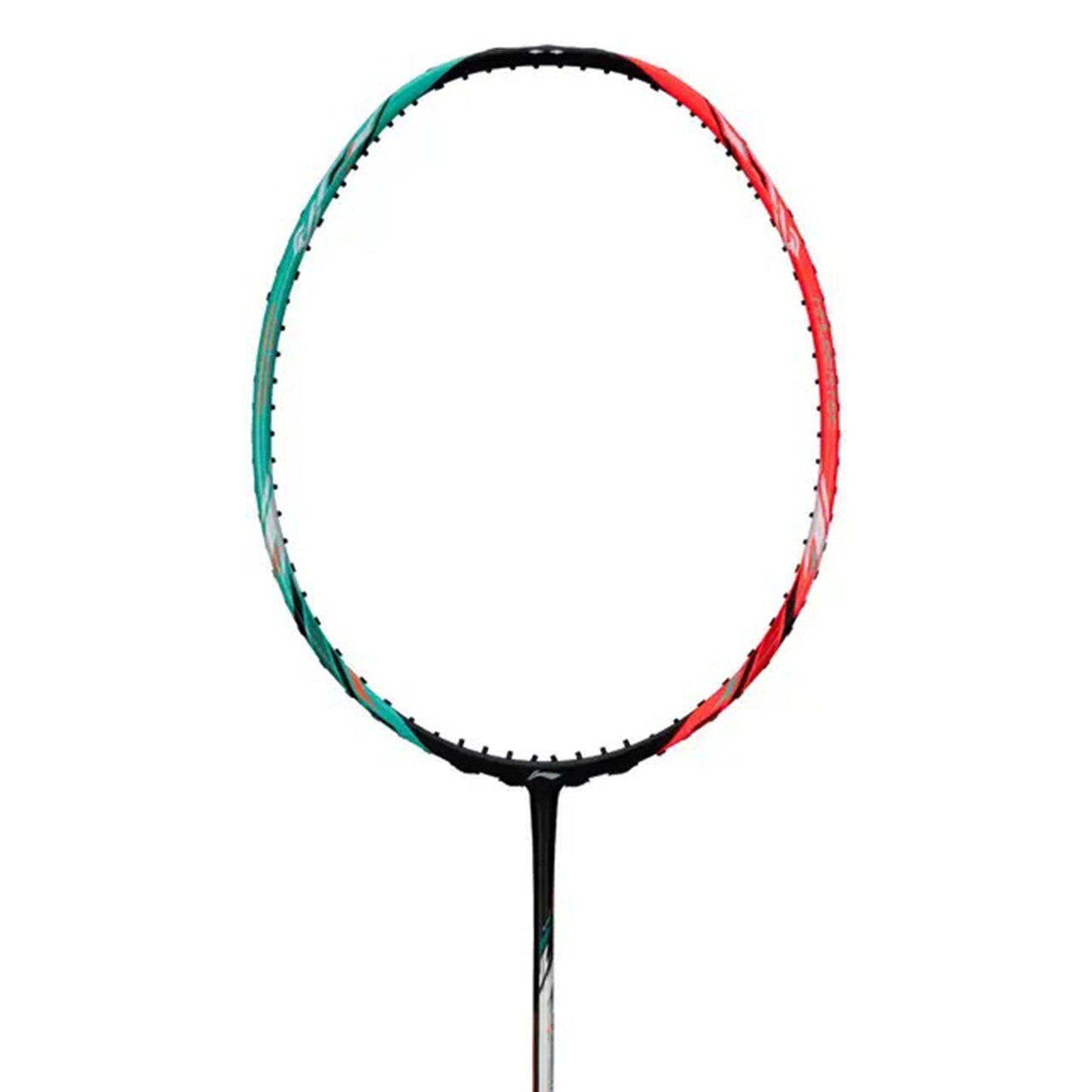 Li-Ning Halbertec 7000 Badminton Racket | 4U5 Unstrung Professional Racquet for Power & Precision | Green/Orange | Ultra-Strong Carbon Fiber Frame | High-Tension Support | Lightweight & Durable for Advanced Players - Best Price online Prokicksports.com