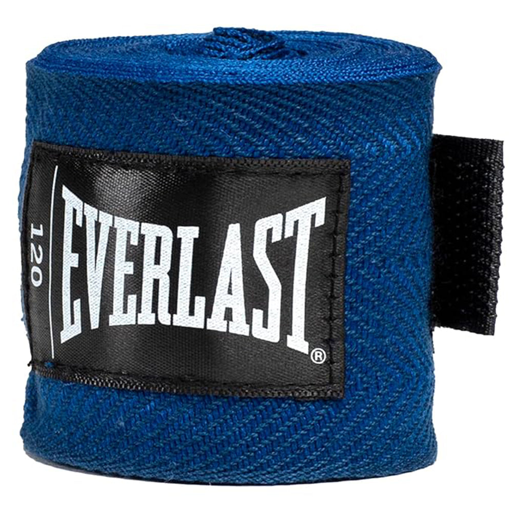 Everlast 120” Handwraps – Breathable Polyester-Cotton, Hook & Loop Closure, Wrist & Knuckle Protection, Wear Under Boxing or Training Gloves – Great for Combat Sports - Best Price online Prokicksports.com