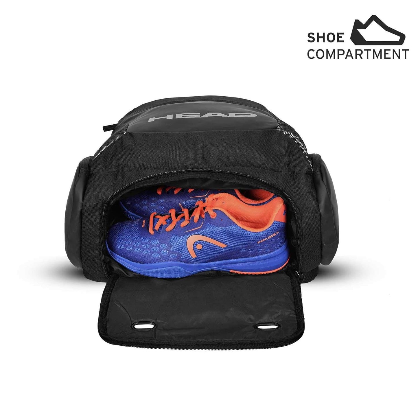 HEAD Djokovic Tennis Backpack, Anthacite/Black - Best Price online Prokicksports.com