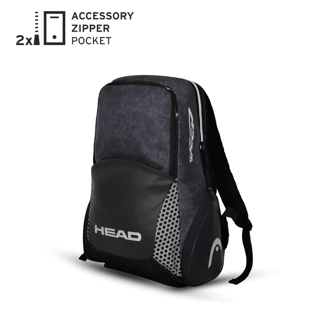 HEAD Djokovic Tennis Backpack, Anthacite/Black - Best Price online Prokicksports.com