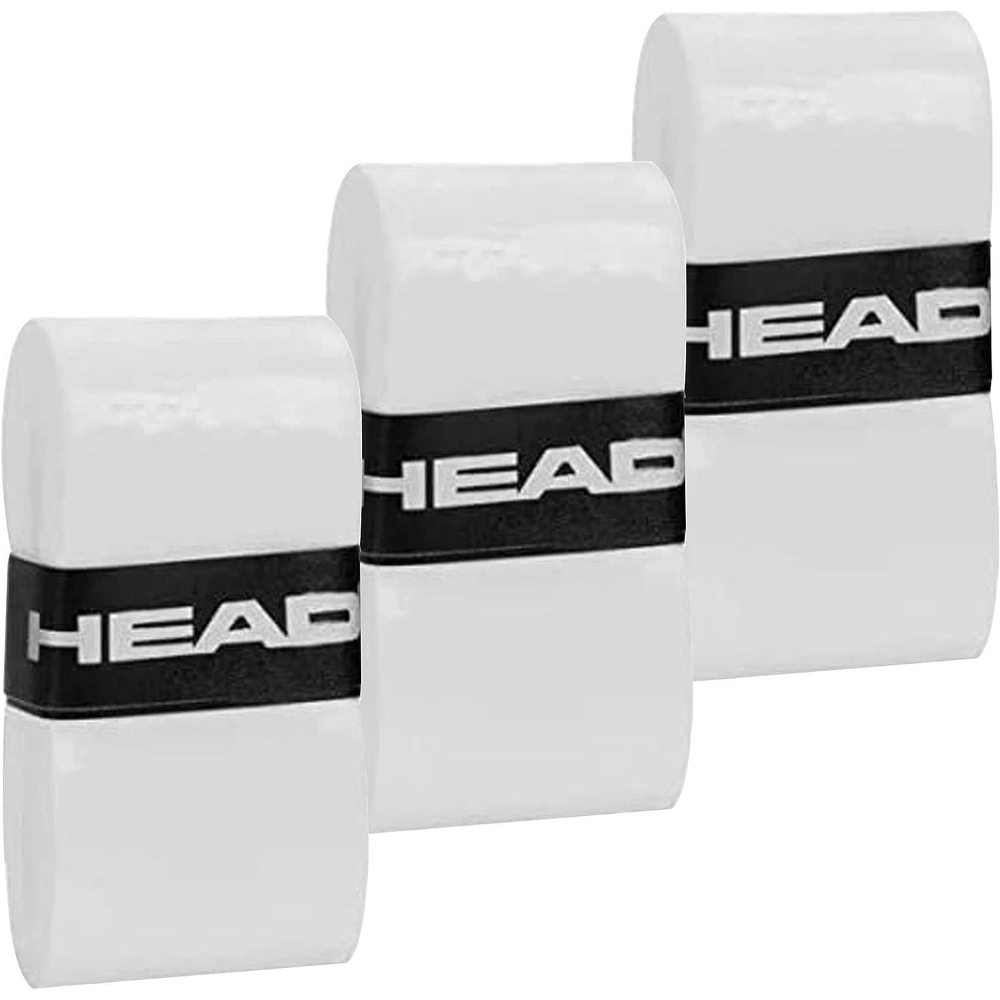 Head Super Comp Tennis Grip (White) - Pack of 3 - Best Price online Prokicksports.com