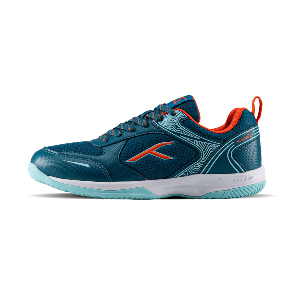 Hundred Court Step PBX Men's Pickleball Shoes | Non-Marking Gum Rubber Sole | Lightweight (300g) | Cushioned EVA Midsole | Indoor Court Sports – Badminton, Tennis Shoes - Best Price online Prokicksports.com