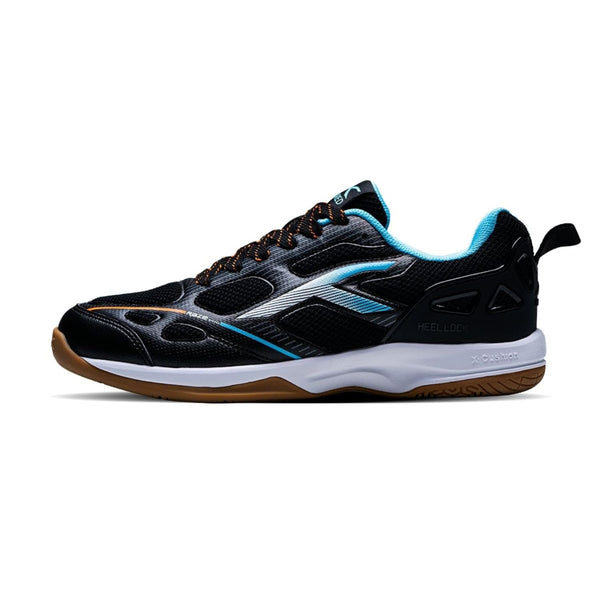 Hundred Raze Pro Non-Marking Badminton Shoes | Lightweight Indoor Sports Shoes with X-Cushion, Active Grip Sole & Heel Lock