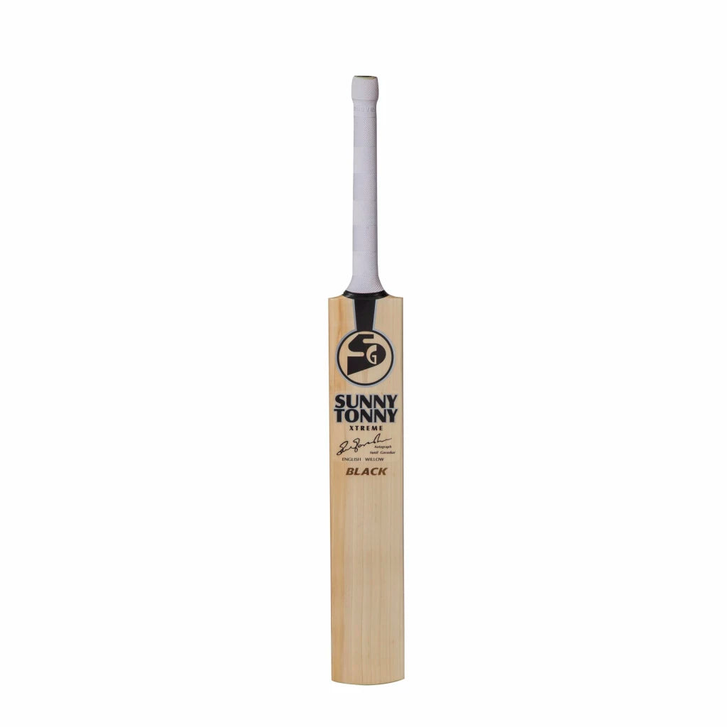 SG Sunny Tonny Xtreme BLACK English Willow Cricket Bat - Best Price online Prokicksports.com