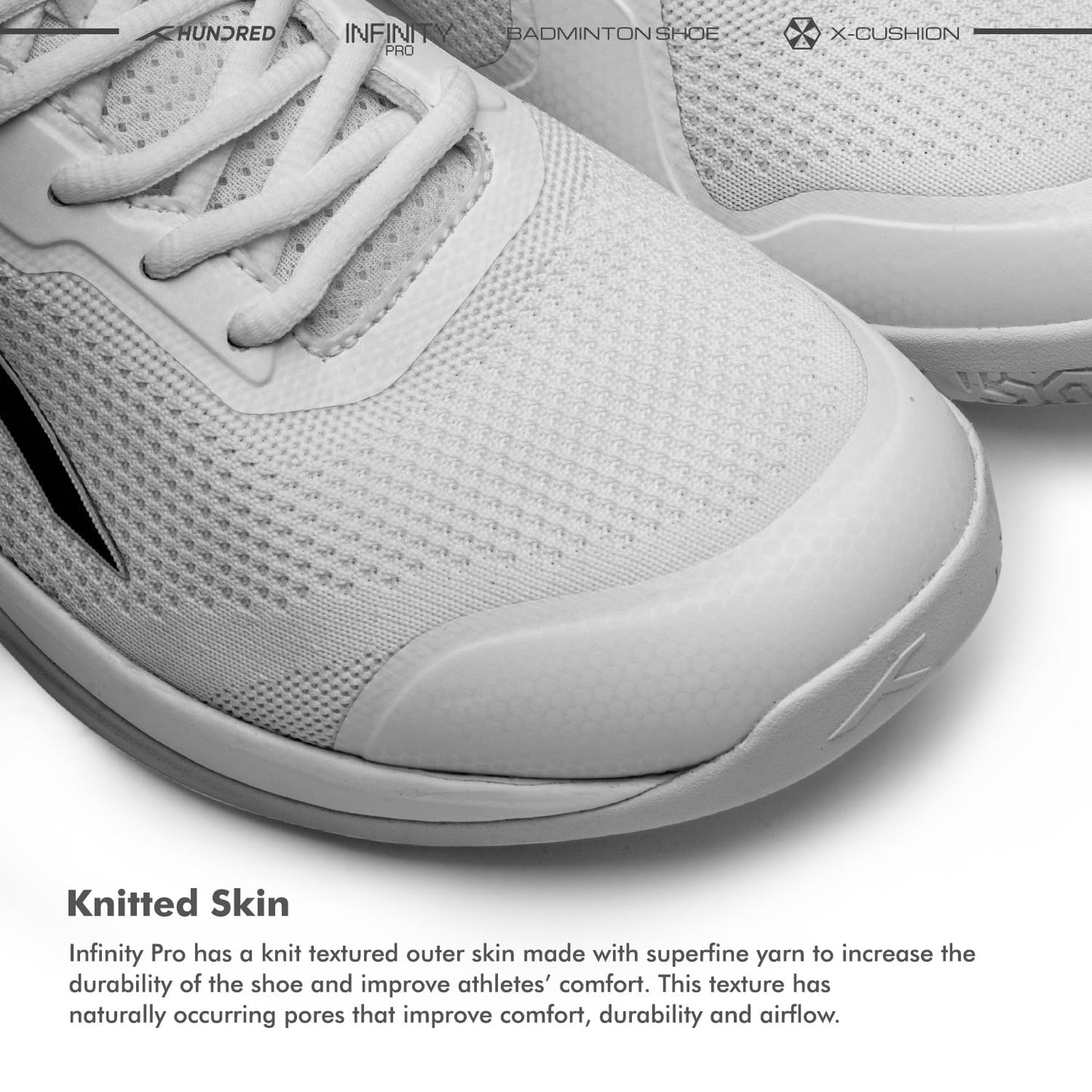 Hundred Infinity Pro Badminton Shoes - Best Price online Prokicksports.com