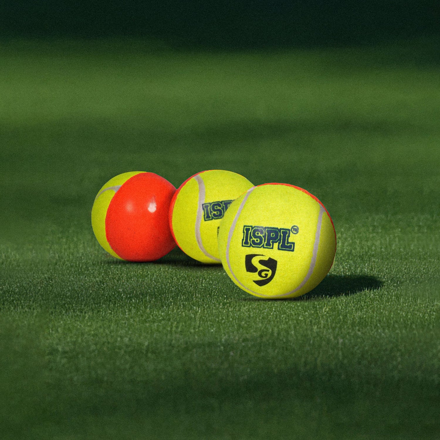 SG X ISPL Tennis Swing Cricket Ball – Soft Core Lightweight Ball for Enhanced Swing and Bounce in Tennis Ball Cricket Matches and Practice - Best Price online Prokicksports.com