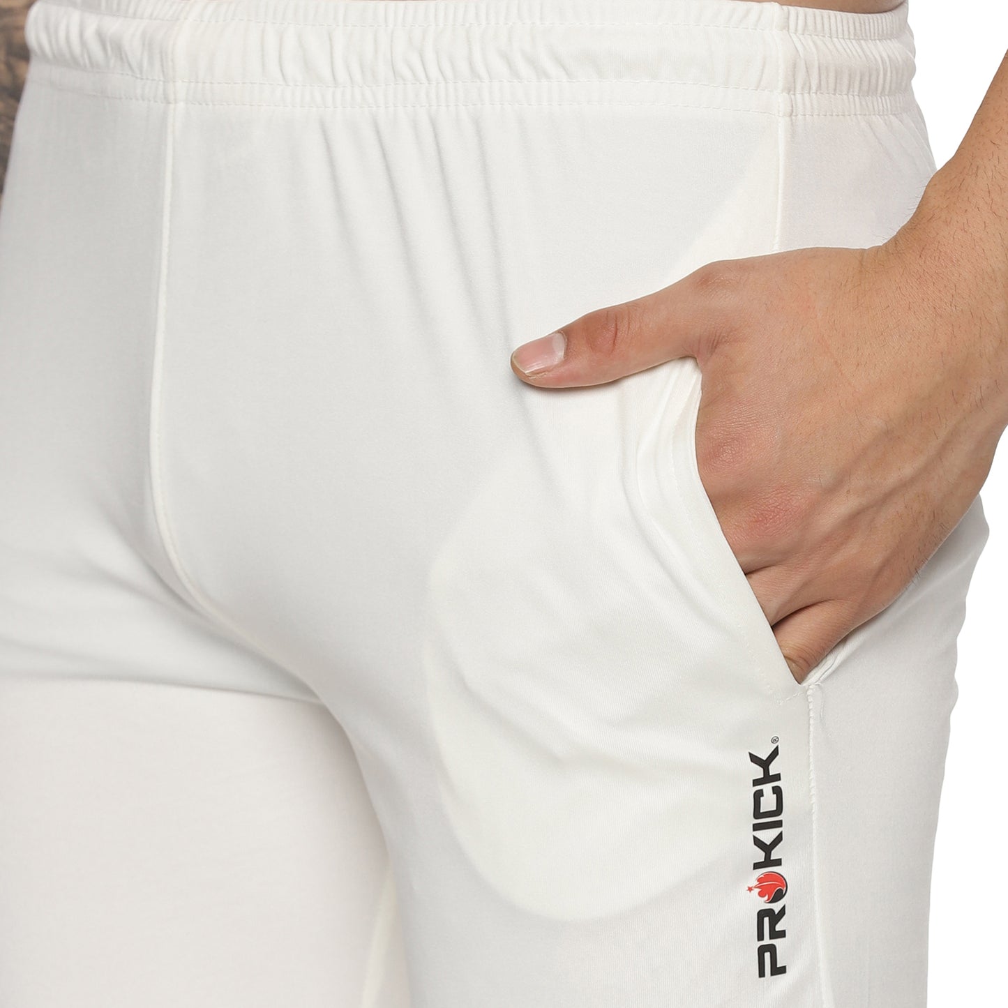 Prokick Ignite Full Sleeves Cricket Jersey Set, T-Shirt with Trouser (Off White) - Best Price online Prokicksports.com