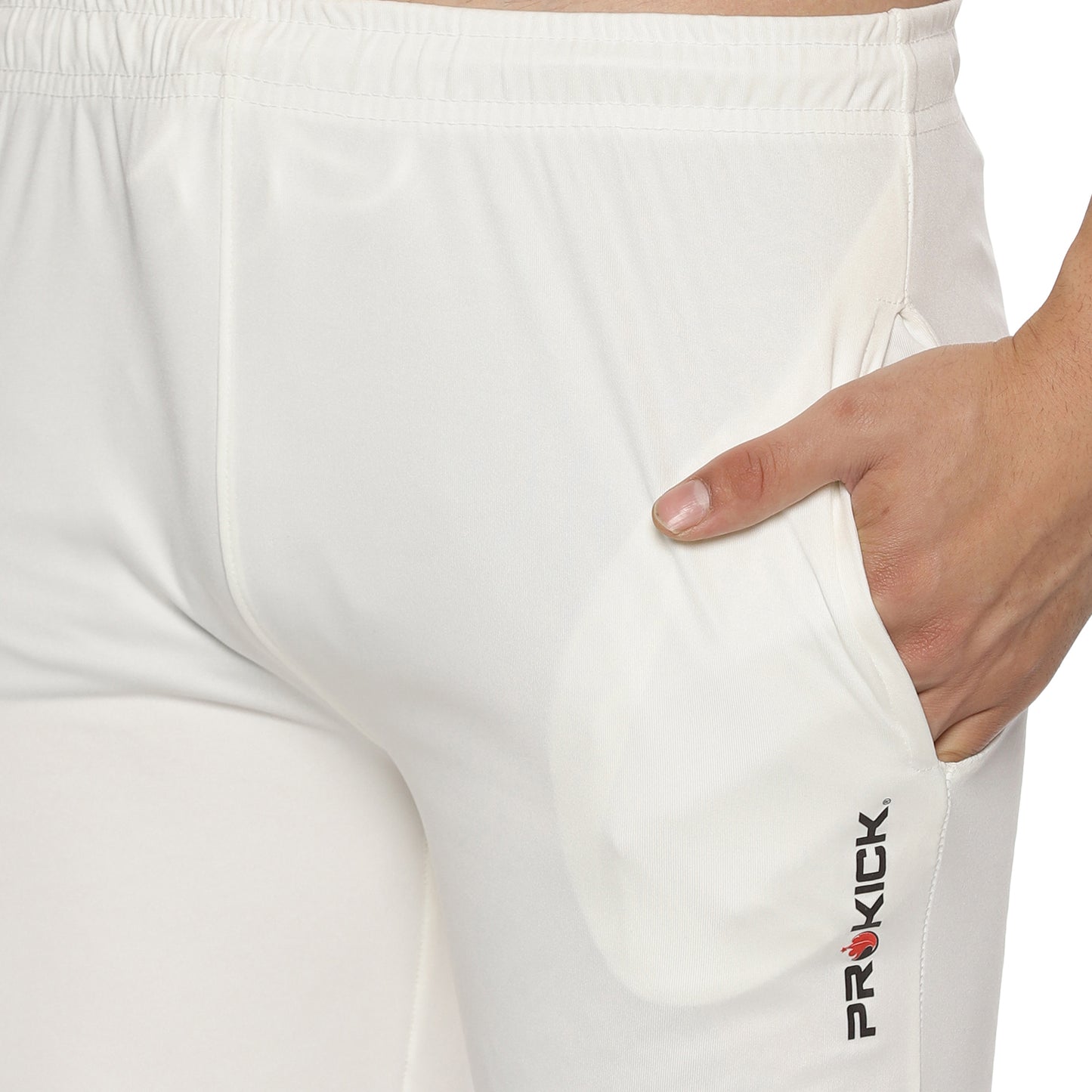 Prokick Ignite Cricket Trouser, Off White - Best Price online Prokicksports.com