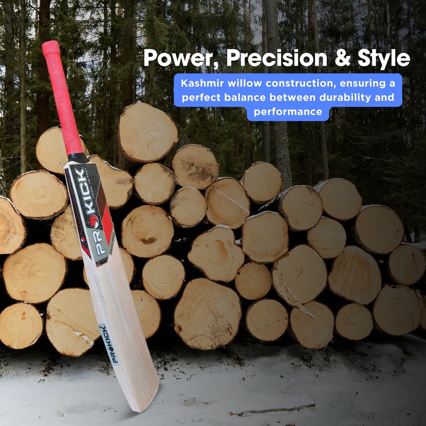 Prokick Impulse Kashmir Willow Cricket Bat - Best Price online Prokicksports.com