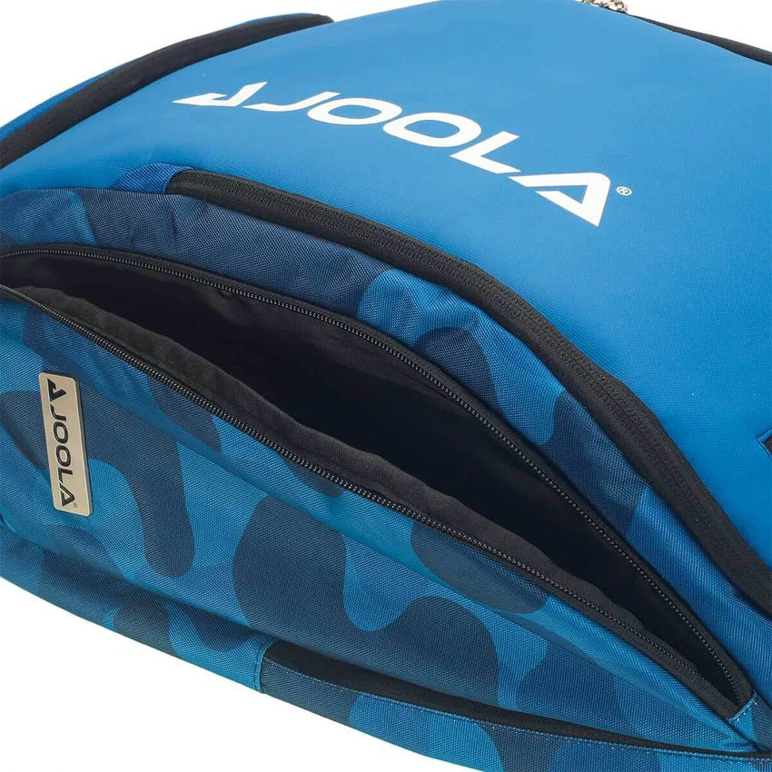 JOOLA Vision II Deluxe Pickleball Bag – Blue/Black | Premium Paddle Bag with Shoe Compartment & Water Bottle Holder | Lightweight & Durable - Best Price online Prokicksports.com