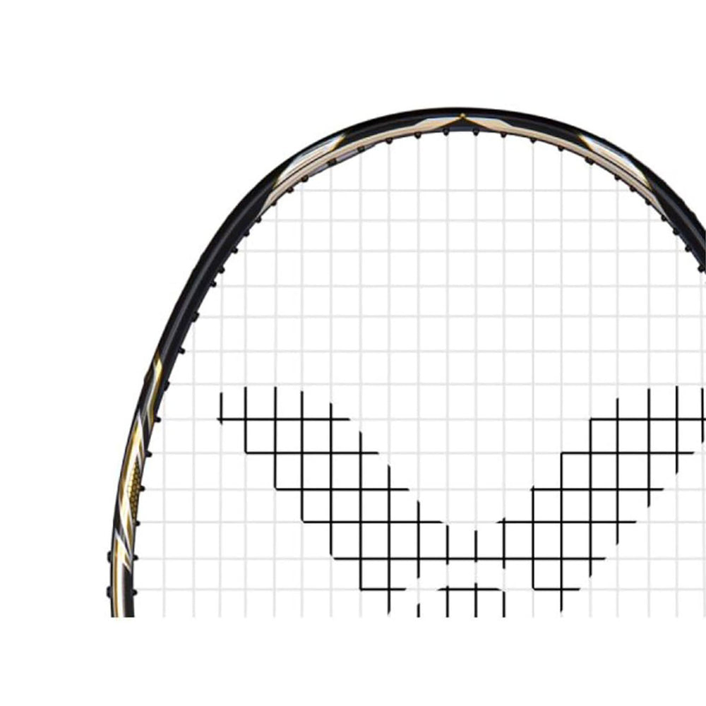 Victor JetSpeed S10 Unstrung Badminton Racquet – 4U5 Lightweight Unstrung Racket in Black for Fast-Paced Offensive Play, Quick Swings & Tournament-Level Speed - Best Price online Prokicksports.com