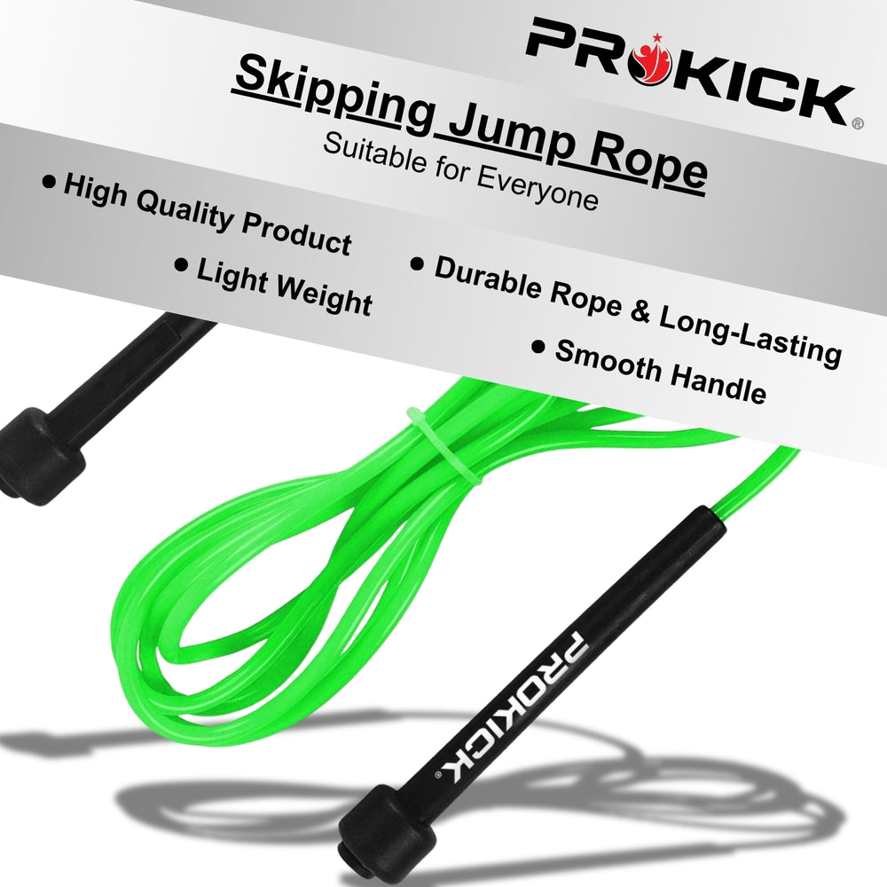 Prokick Skipping Jump Rope (Assorted Color) - Best Price online Prokicksports.com