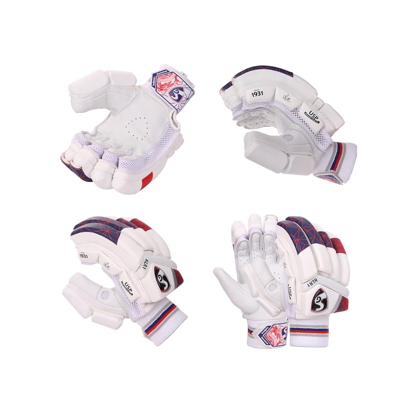 SG KLR1 Batting Gloves - Left Hand - Best Price online Prokicksports.com