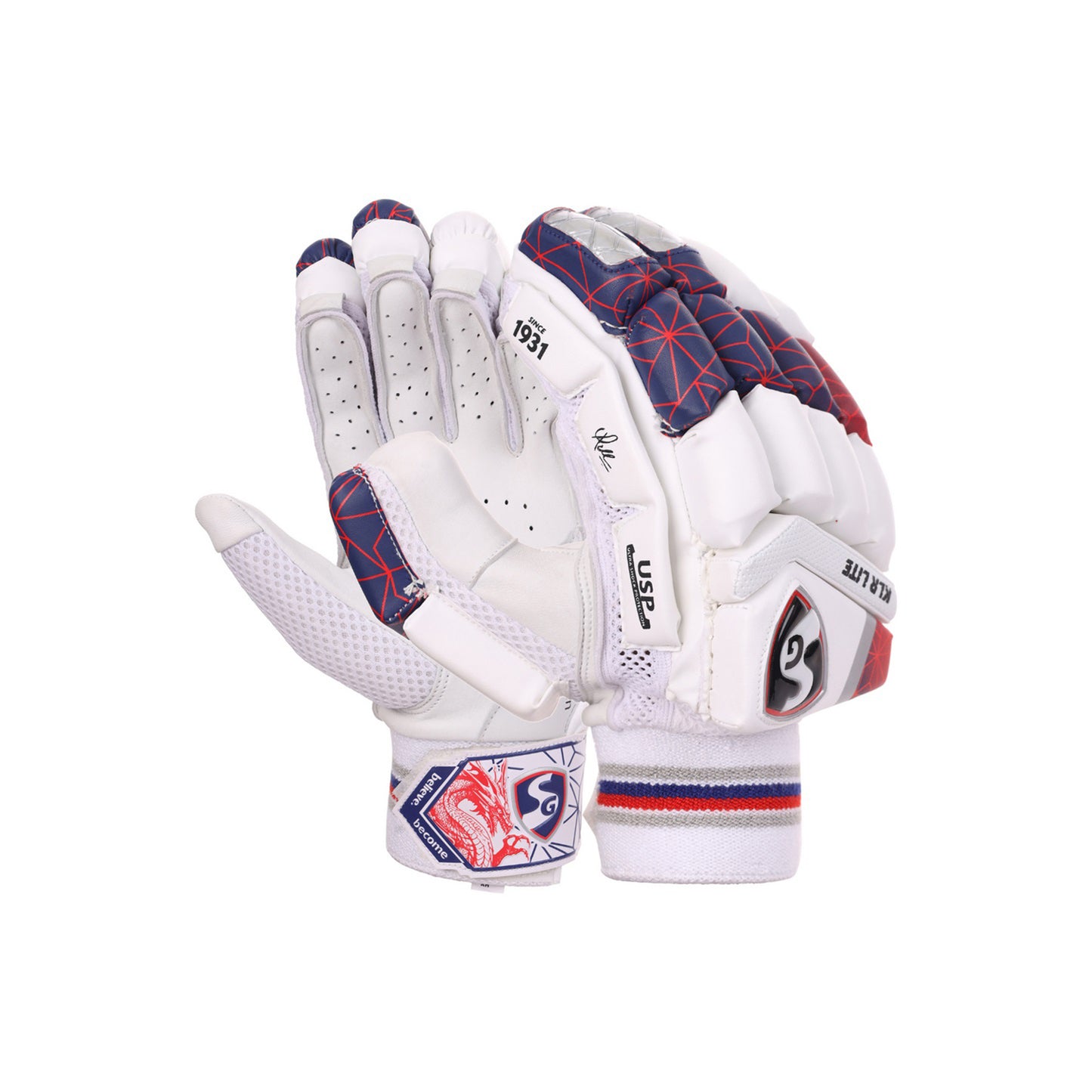SG Cricket KLR Lite RH Batting Gloves - Best Price online Prokicksports.com