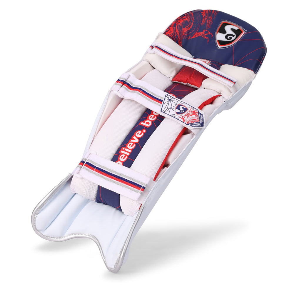 SG KLR League Right Hand Batting Legguards – Lightweight Cricket Pads with High-Density Foam, Tough Outer Shell, and Comfortable Fit for Protection - Best Price online Prokicksports.com